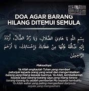 Doa Agar Barang Yang Hilang Dikembalikan